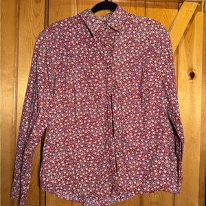 Rough Riders Women's Floral Button-Down Shirt